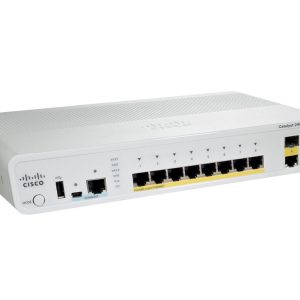 SWITCH CISCO WS-C2960CG-8TC-L 8-Ports Gigabit (2) 1G SFP No without/ Rkmnts
