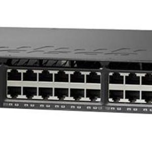 SWITCH CISCO WS-C3650-24PD-S 24-Ports Gigabit (2) 10G SFP or (4) 1GB SFP POE+ 1x PSU 640W (P/N: PWR-C2-640WAC) w/ Rkmnts