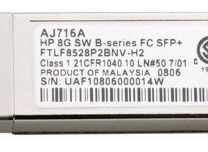 HP 8GB LW FIBRE CHANNEL SFP+ 10km