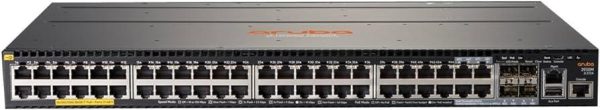 SWITCH ARUBA 2930M 48-Ports Gigabit (4) 1G SFP POE+ 1x PSU 1050W (P/N: JL087A) w/ Rkmnts